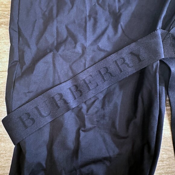 Burberry Black Bondage Strap Leggings - Picture 6 of 8